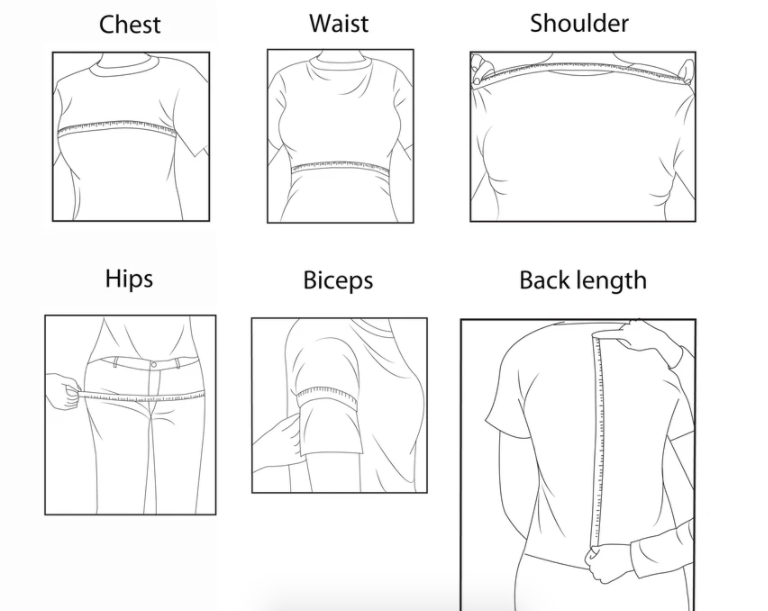 How to measure for a women's jacket