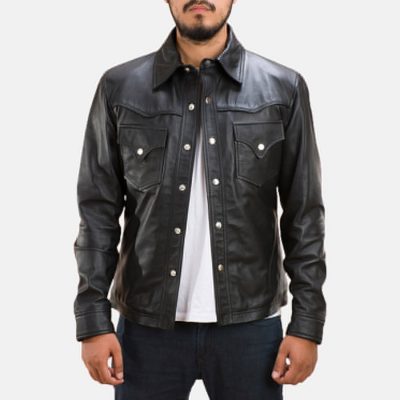 detective-black-leather-shirt-jacket