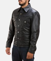 detective-black-leather-shirt-jacket