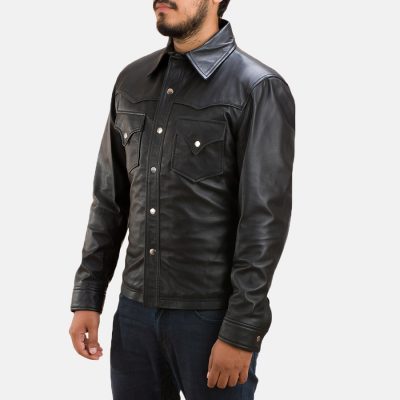 detective-black-leather-shirt-jacket