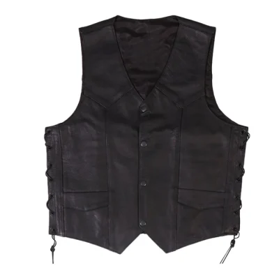 atlas-moto-black-leather-vest