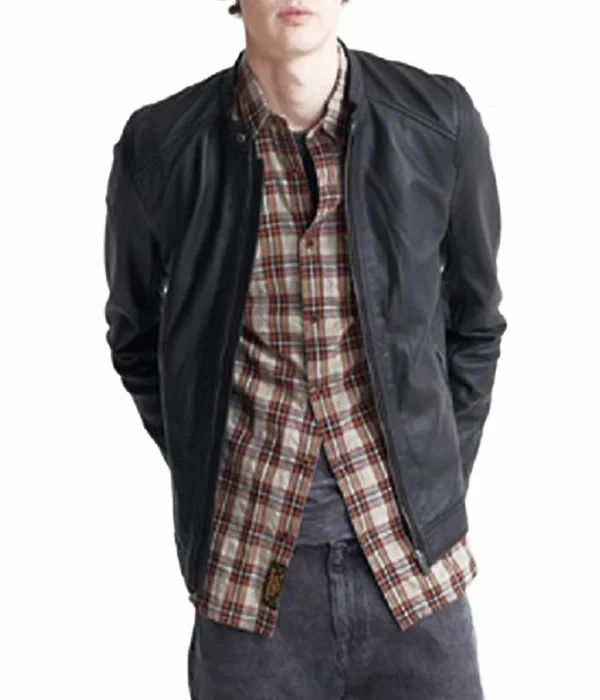 dull-black-leather-biker-jacket