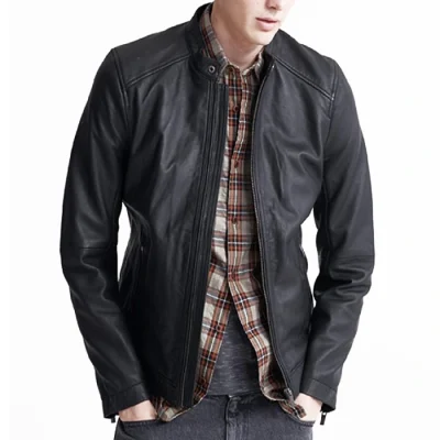 dull-black-leather-biker-jacket