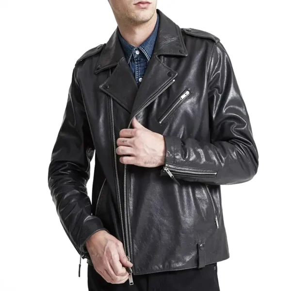 charcoal-leather-biker-jacket