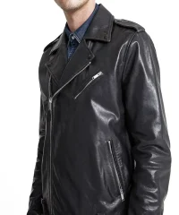 charcoal-leather-biker-jacket
