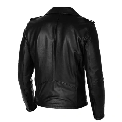 leon-men-black-biker-jacket