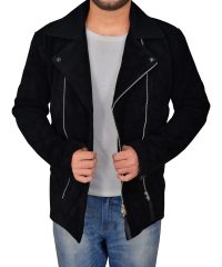 men-black-suede-biker-jacket