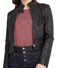 women-textured-black-leather-jacket