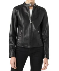 women-casual-biker-black-jacket