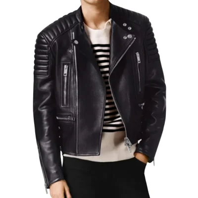 padded-shoulder-biker-black-jacket