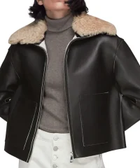 bonded-fur-collar-leather-jacket