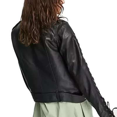 lace-up-sleeve-biker-leather-jacket