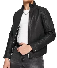 casual-black-leather-jacket