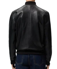 men-rib-collar-bomber-leather-jacket