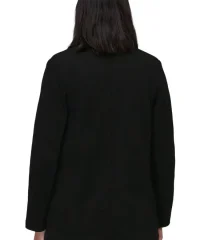 women-single-breasted-black-blazer