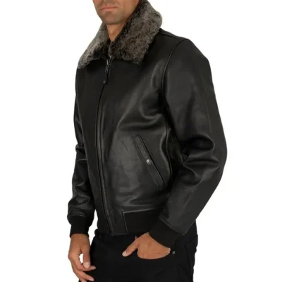 men-fur-collar-bomber-leather-jacket