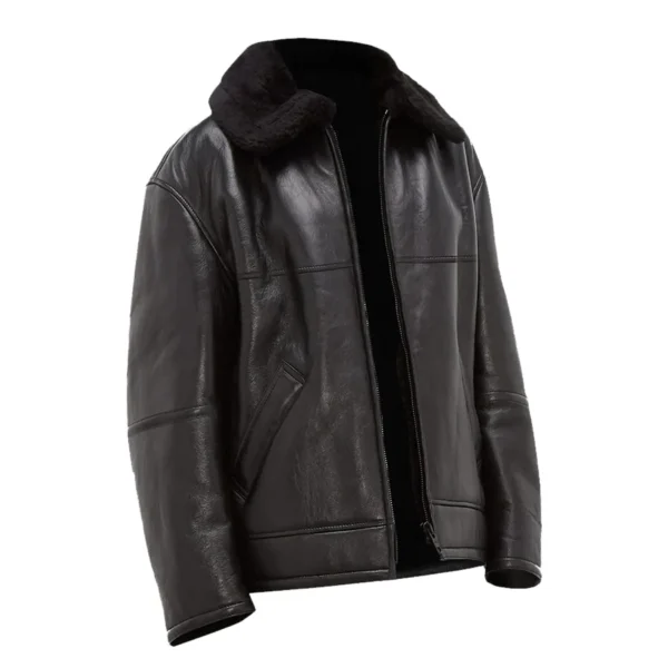 black-leather-jacket-with-fur-collar