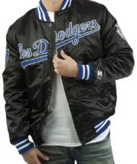 national-los-angeles-dodgers-bomber-black-satin-jacket